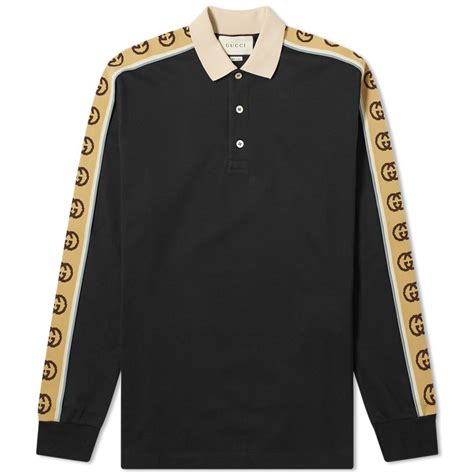 gucci long sleeve logo|Gucci long sleeve dress shirt.